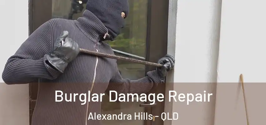  Burglar Damage Repair Alexandra Hills - QLD