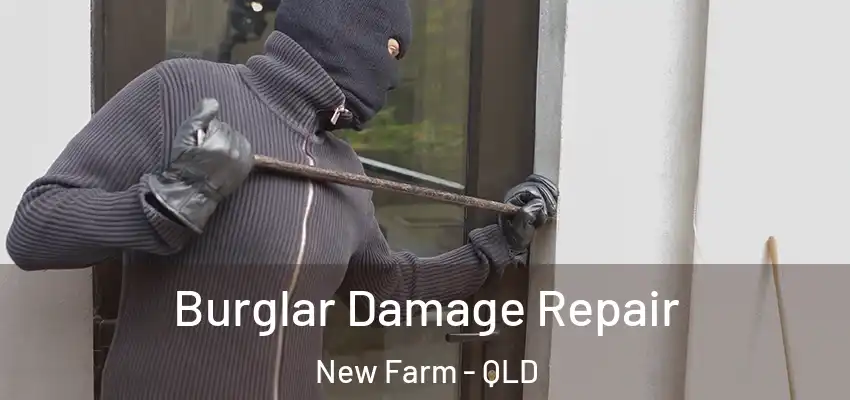Burglar Damage Repair New Farm - QLD