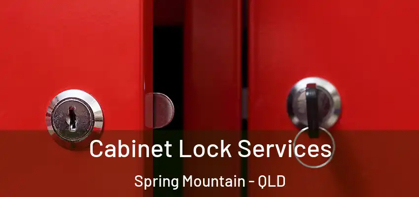  Cabinet Lock Services Spring Mountain - QLD