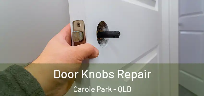  Door Knobs Repair Carole Park - QLD
