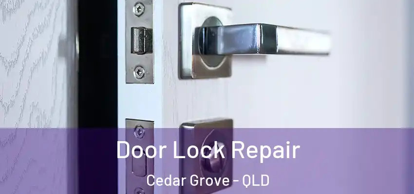 Door Lock Repair Cedar Grove - QLD