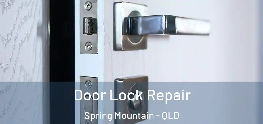 Door Lock Repair Spring Mountain - QLD