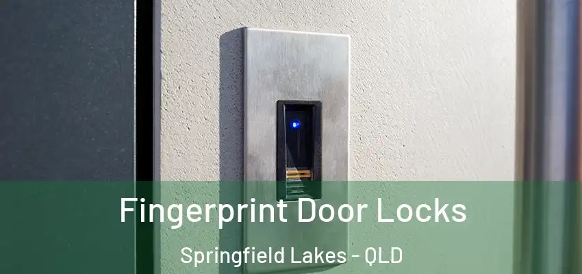 Fingerprint Door Locks Springfield Lakes - QLD