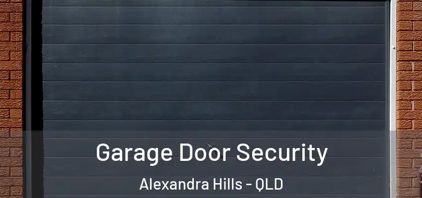  Garage Door Security Alexandra Hills - QLD