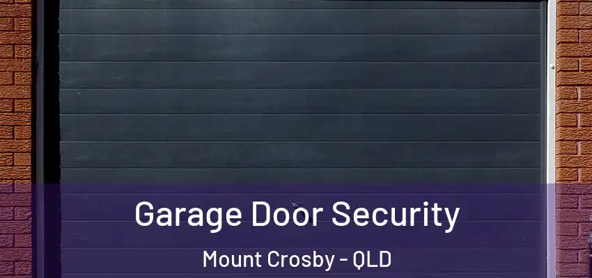 Garage Door Security Mount Crosby - QLD