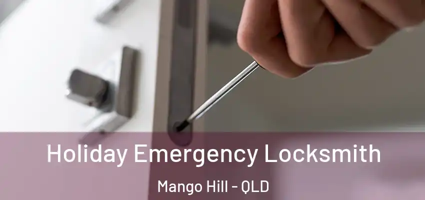 Holiday Emergency Locksmith Mango Hill - QLD