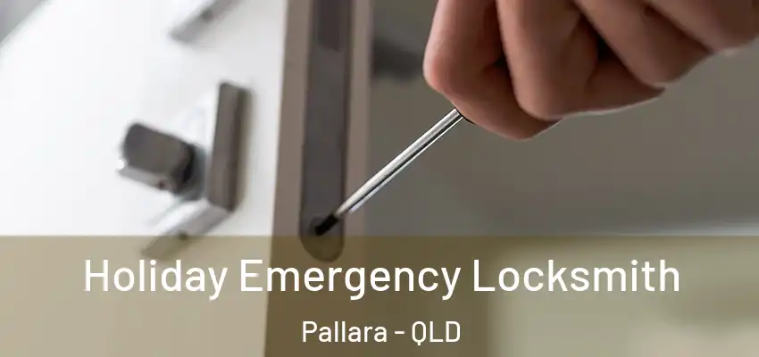  Holiday Emergency Locksmith Pallara - QLD