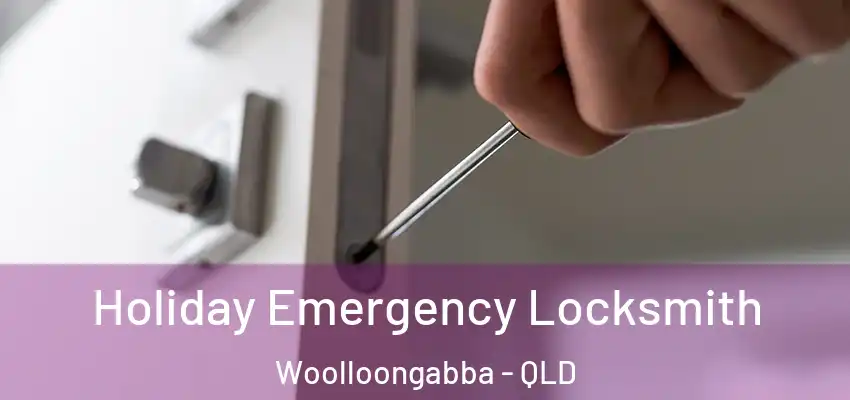  Holiday Emergency Locksmith Woolloongabba - QLD