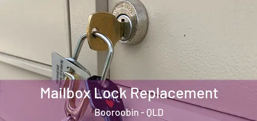  Mailbox Lock Replacement Booroobin - QLD