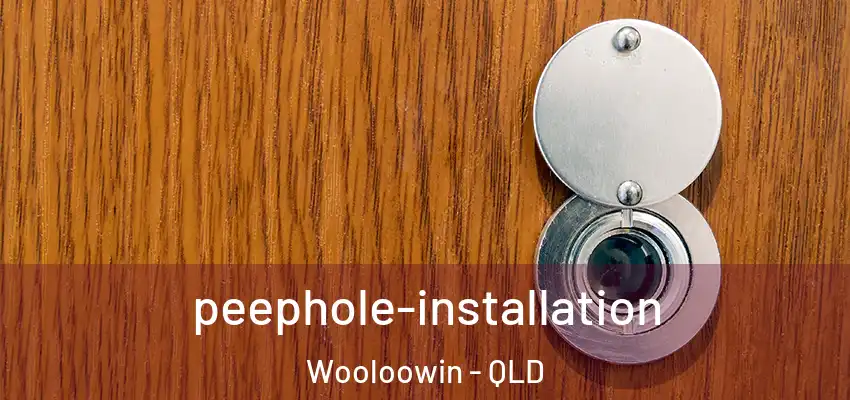  peephole-installation Wooloowin - QLD